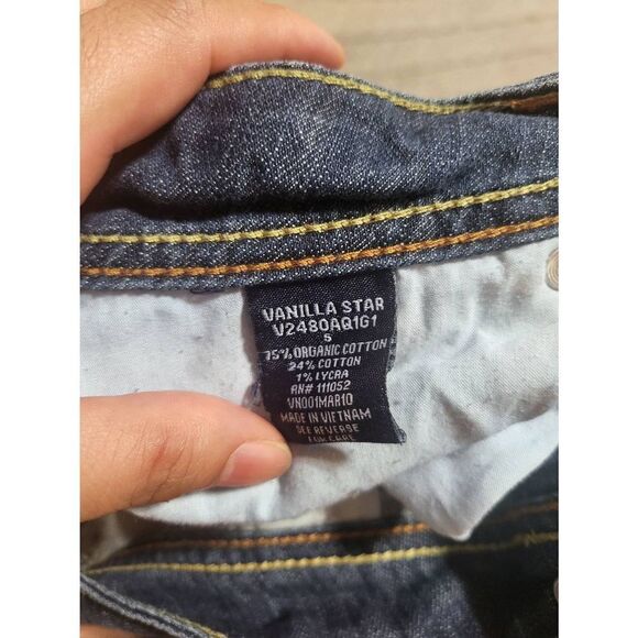 Vanilla Star Women skinny denim jeans size 5/S - Picture 6 of 6
